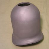 Dome to suit 9 7/8" diameter barrel, height aprx 6 1/4" from top of barrel, can be cast either open or closed-top. Decorative Cover. Cast Aluminium