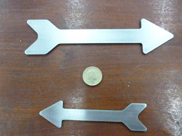 Large Arrow - Steel Profile